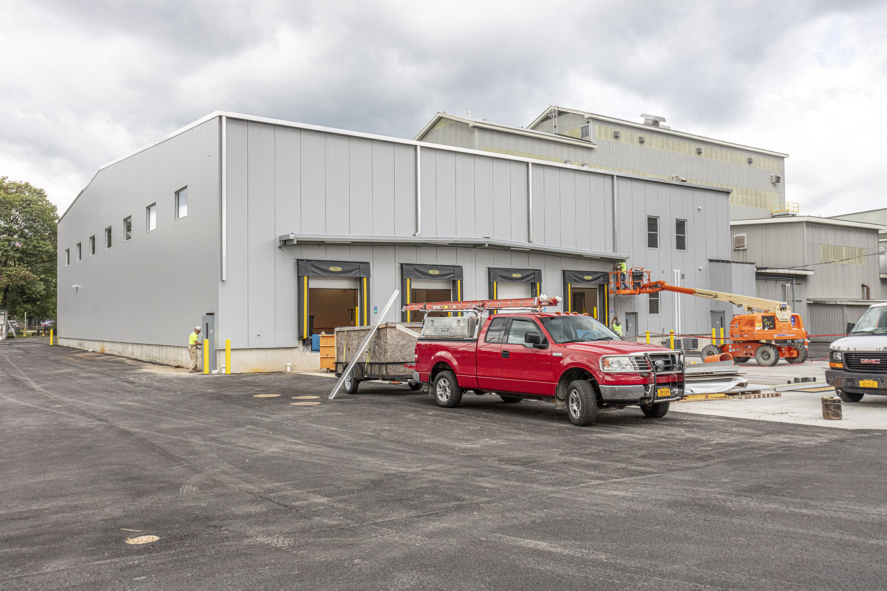 Cargill Salt Construction Underway Taylor, the Builders