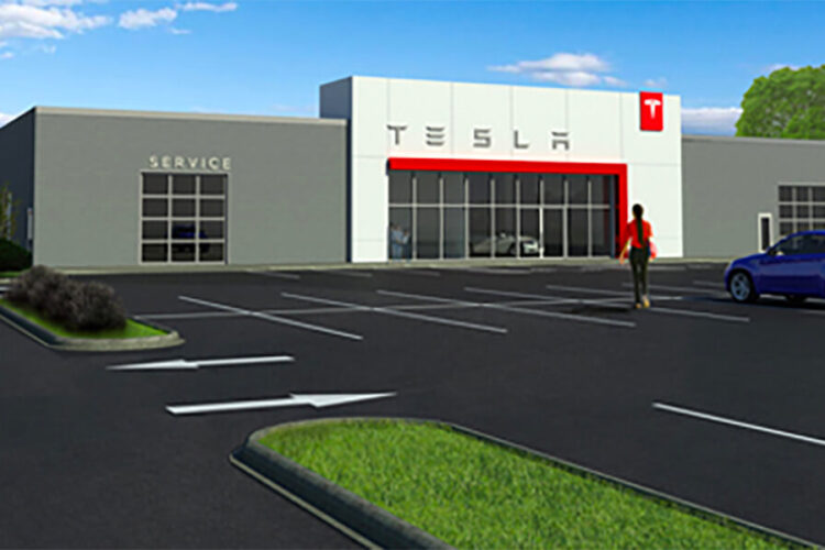 Tesla Facility Rendering